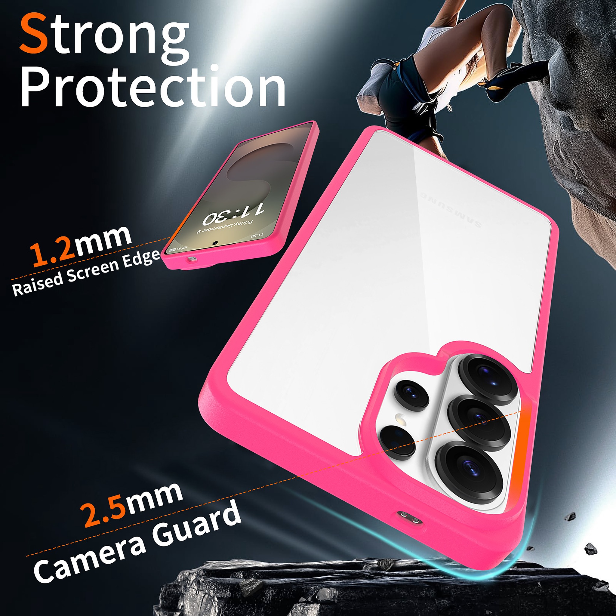 SendaFit Clear Two-in-One Case for Galaxy S26 Ultra detail 1