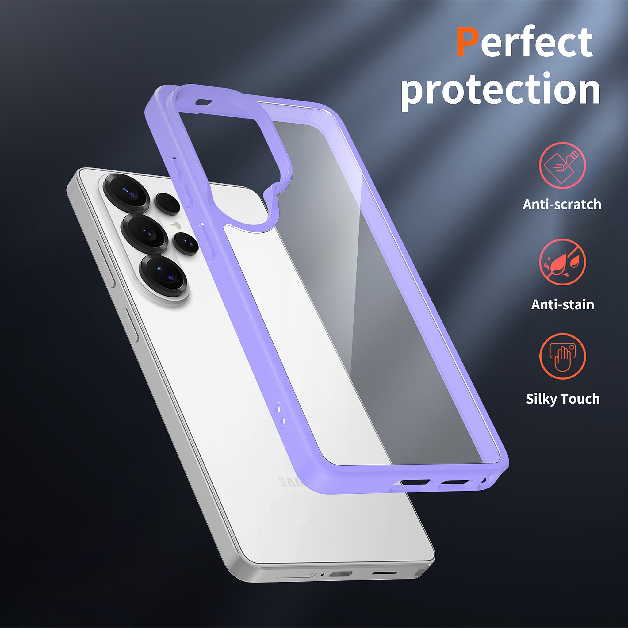 SendaFit Clear Two-in-One Case for Galaxy S26 Ultra detail 19