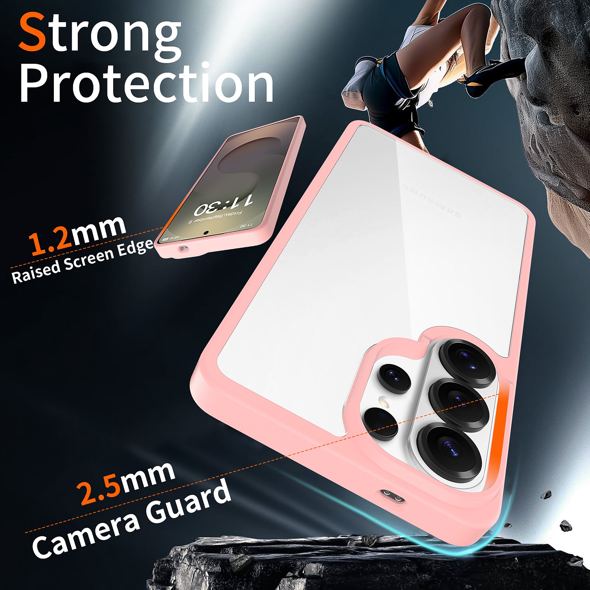SendaFit Clear Two-in-One Case for Galaxy S26 Ultra detail 2