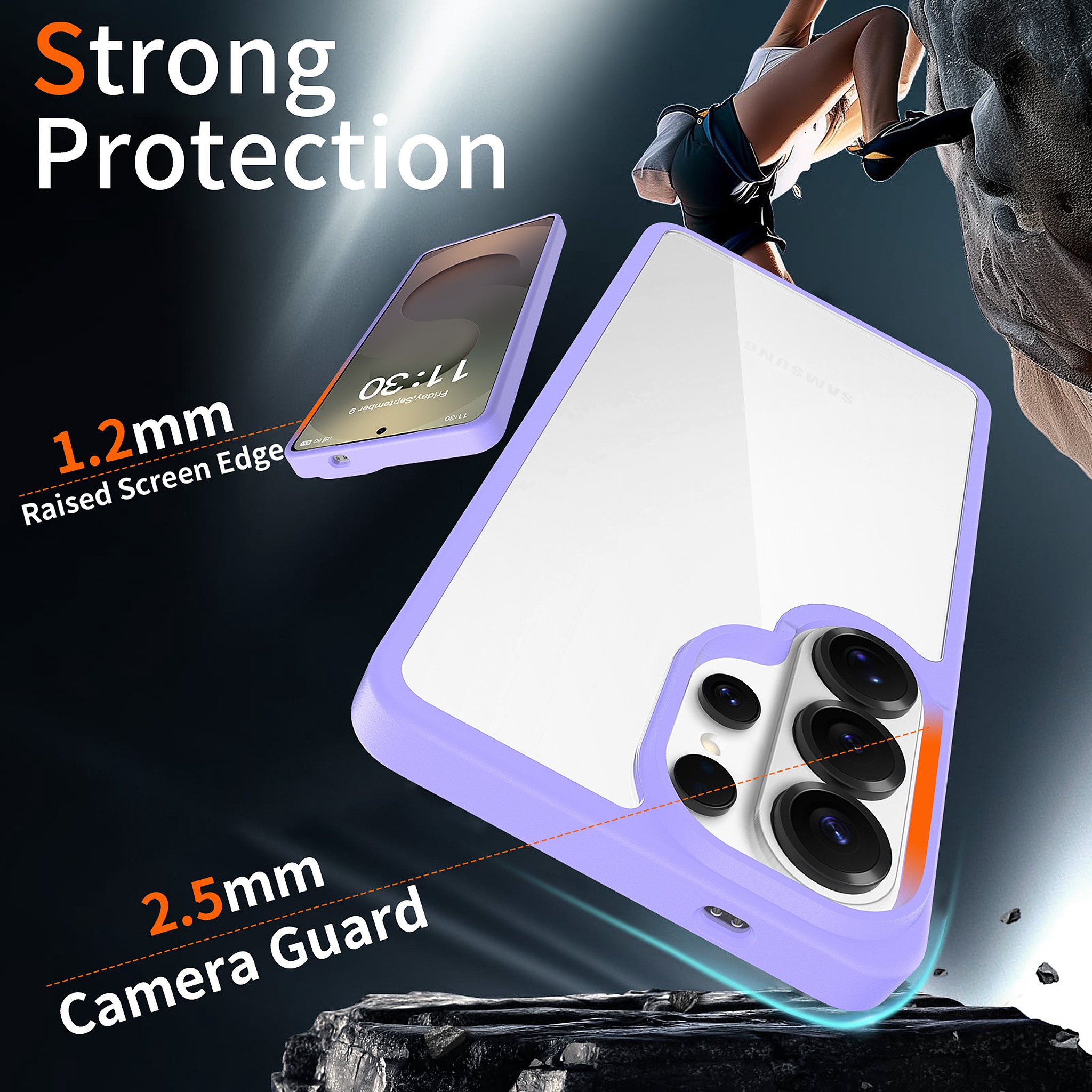 SendaFit Clear Two-in-One Case for Galaxy S26 Ultra detail 3