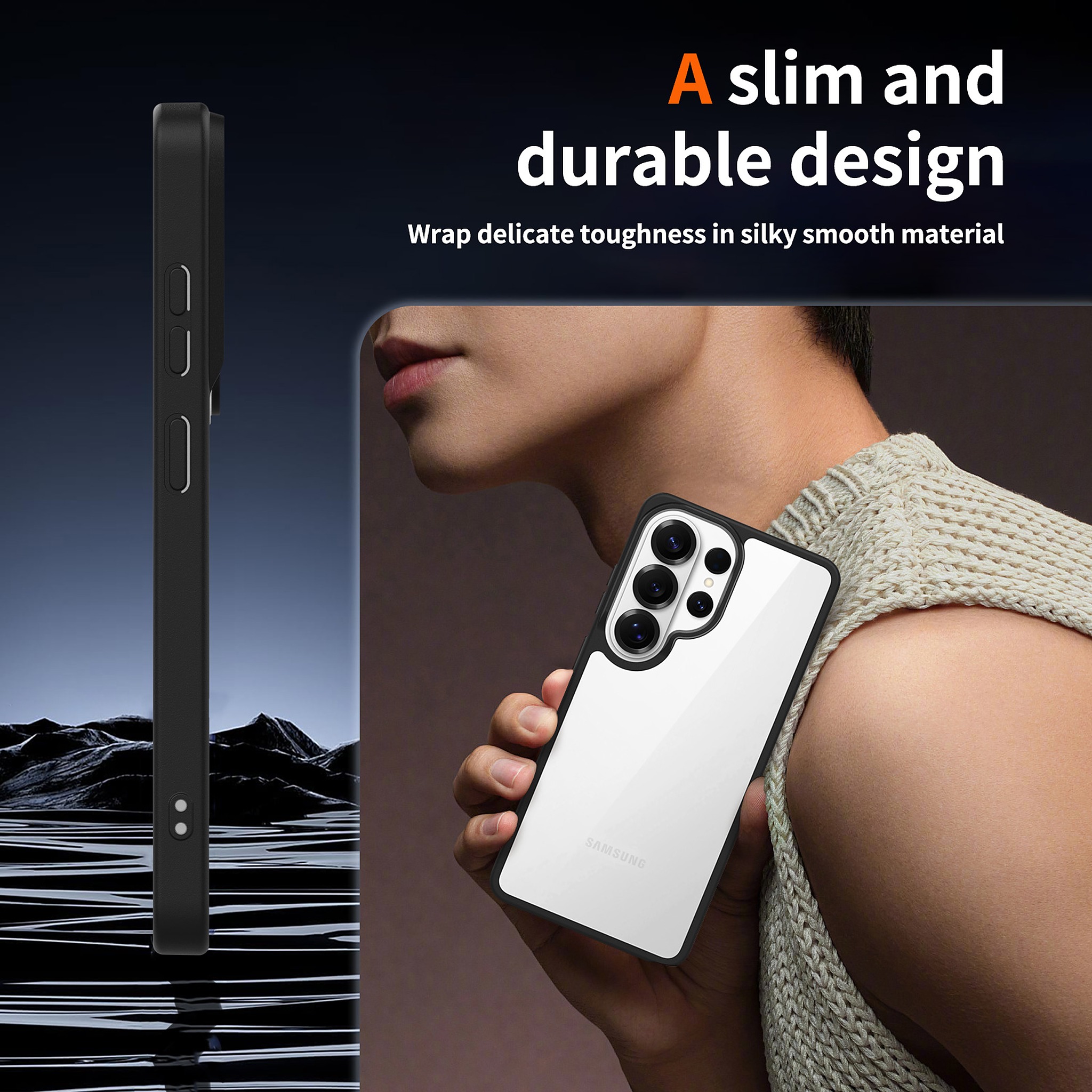 SendaFit Clear Two-in-One Case for Galaxy S26 Ultra detail 30