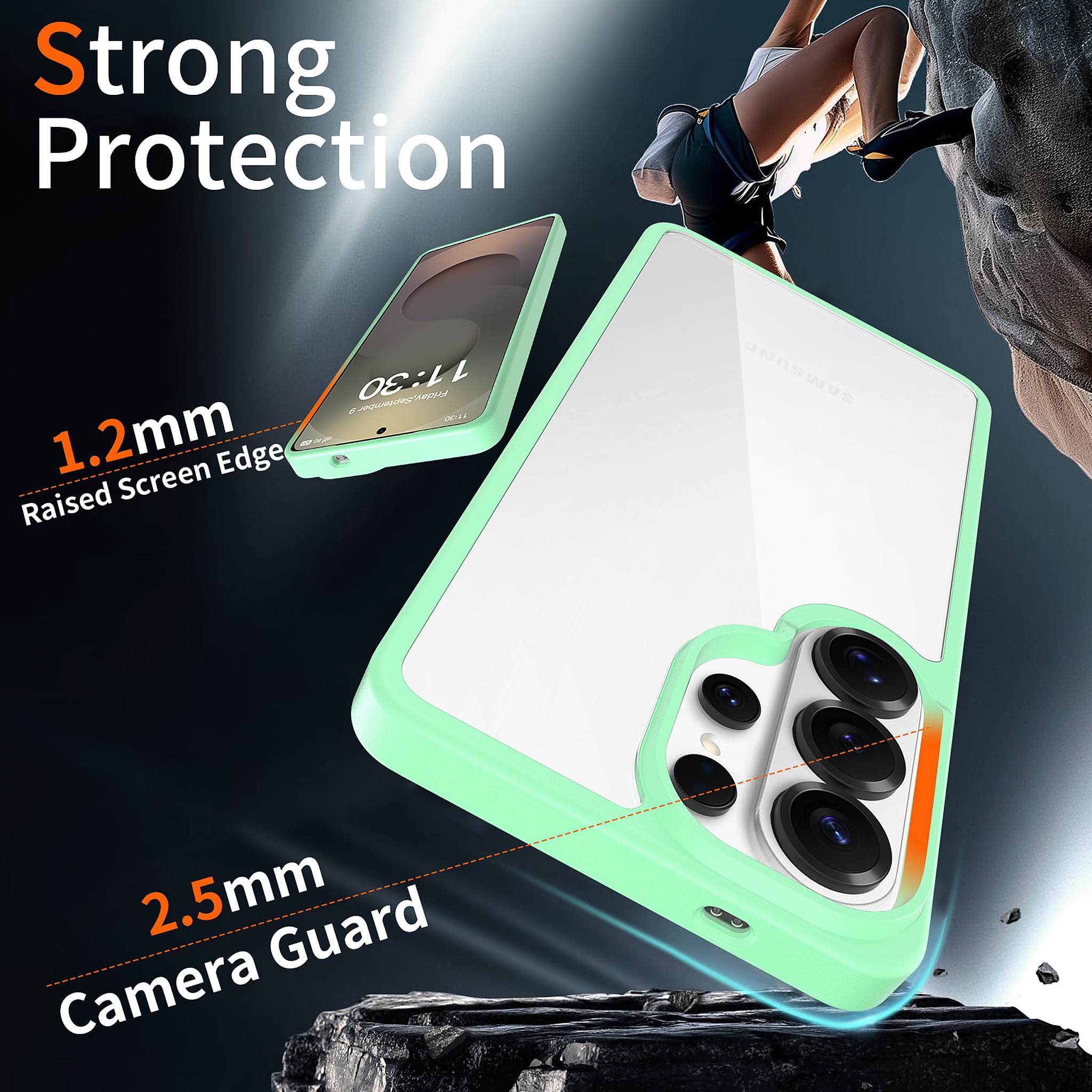 SendaFit Clear Two-in-One Case for Galaxy S26 Ultra detail 4