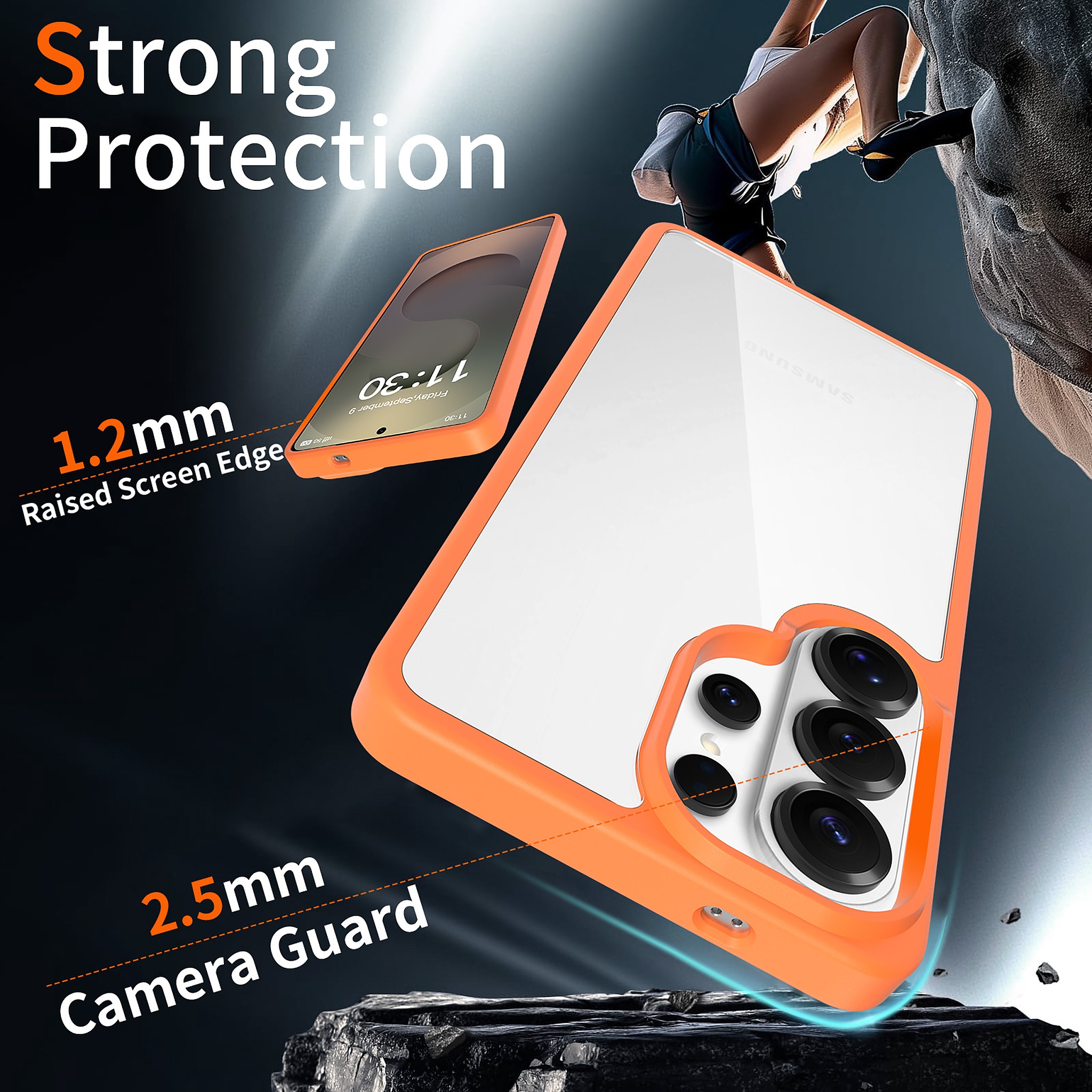 SendaFit Clear Two-in-One Case for Galaxy S26 Ultra detail 5