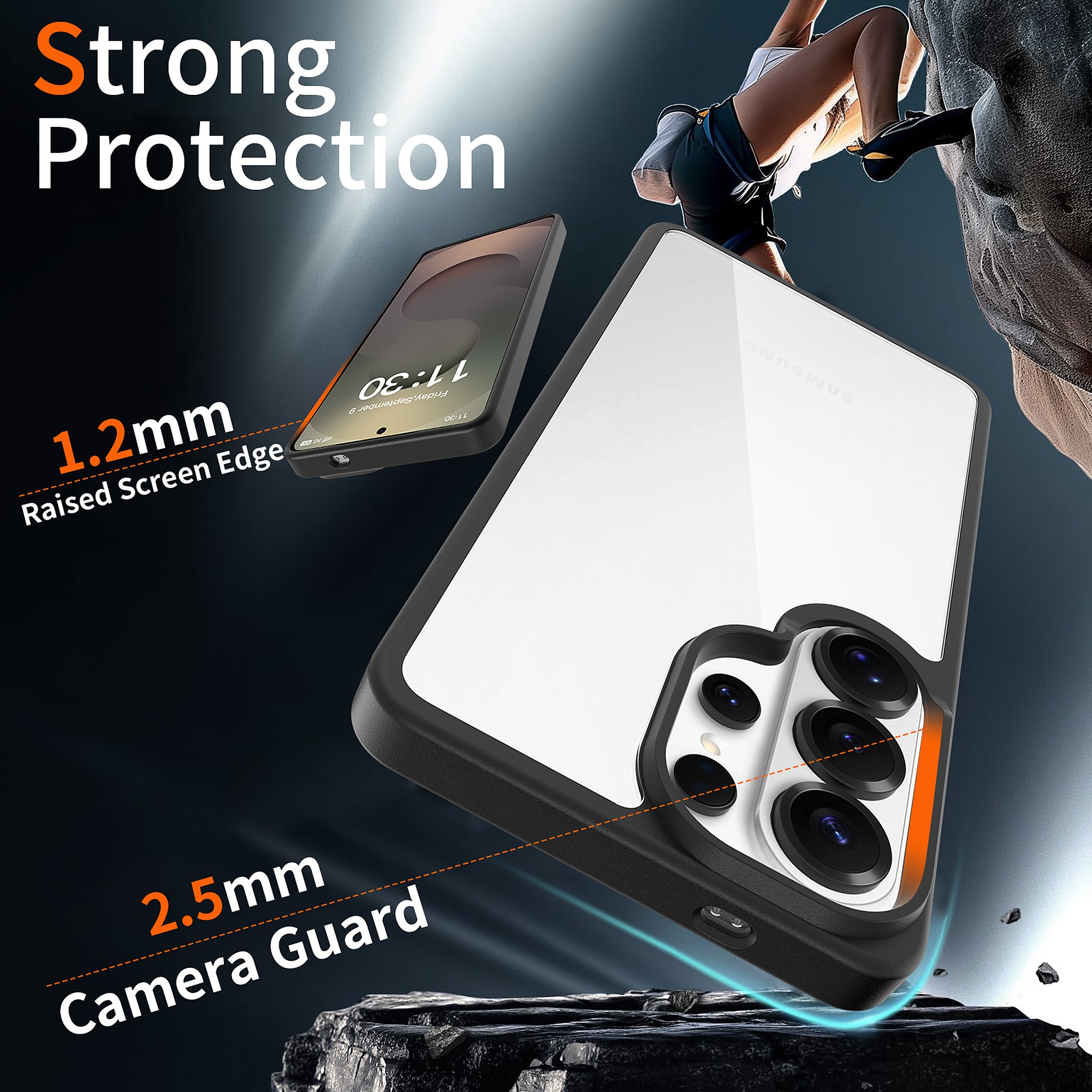 SendaFit Clear Two-in-One Case for Galaxy S26 Ultra detail 6