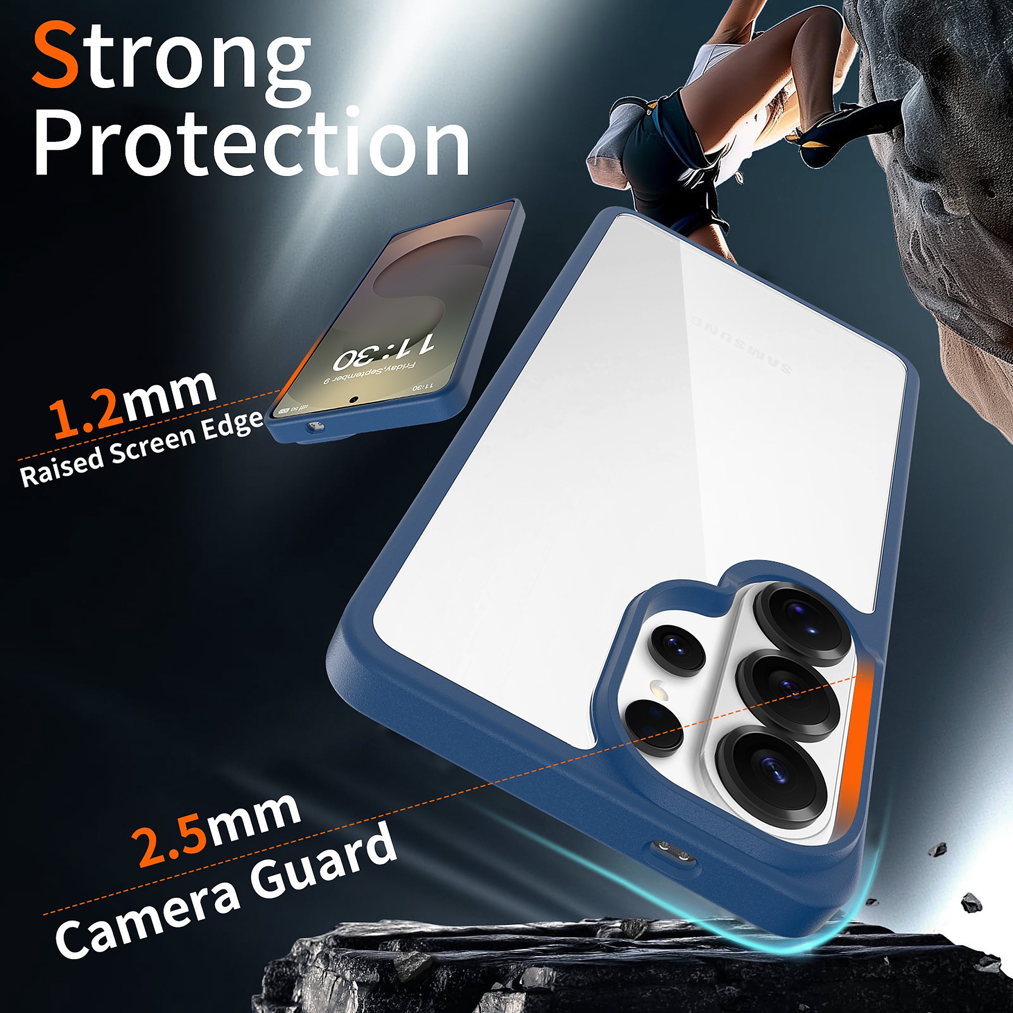 SendaFit Clear Two-in-One Case for Galaxy S26 Ultra detail 7