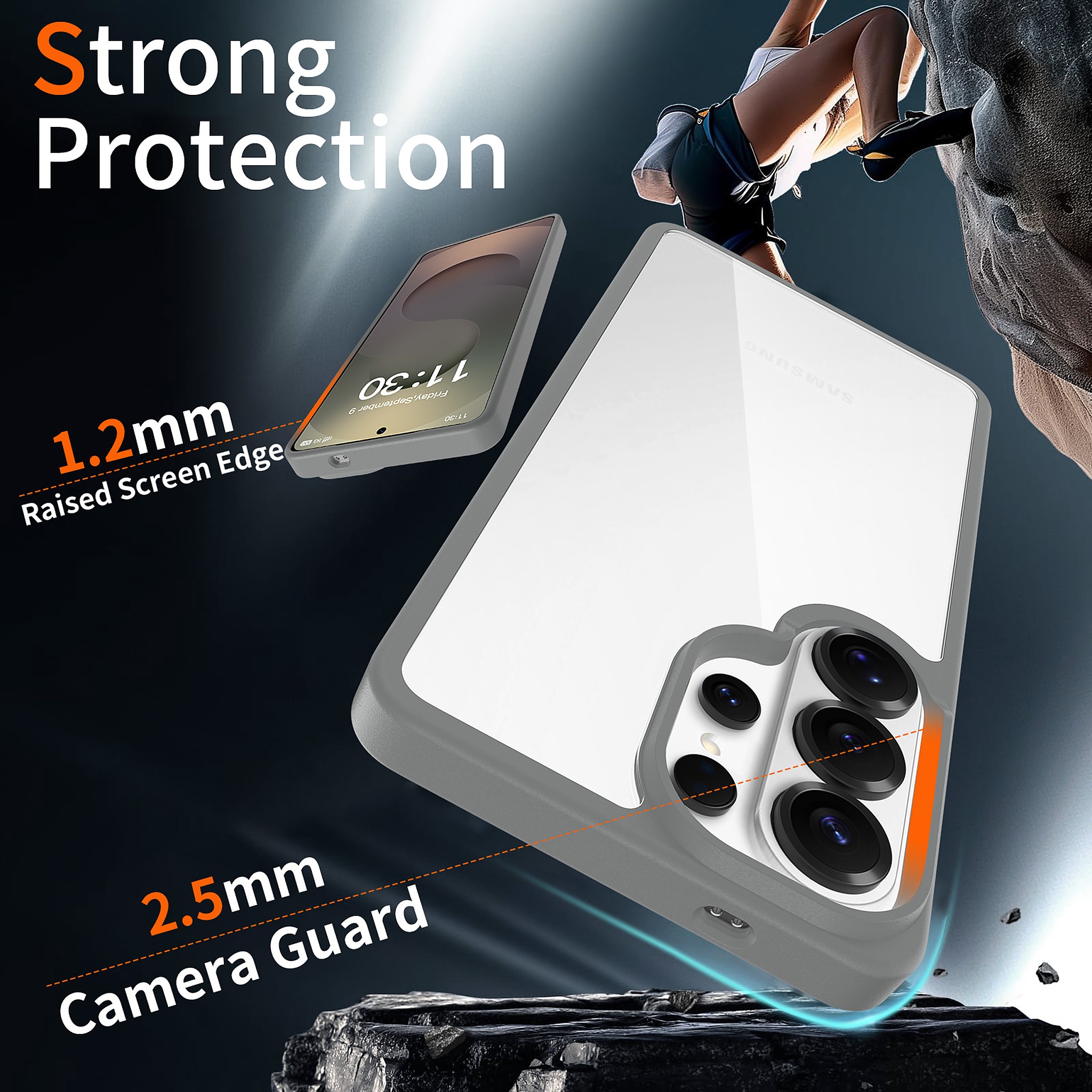 SendaFit Clear Two-in-One Case for Galaxy S26 Ultra detail 8