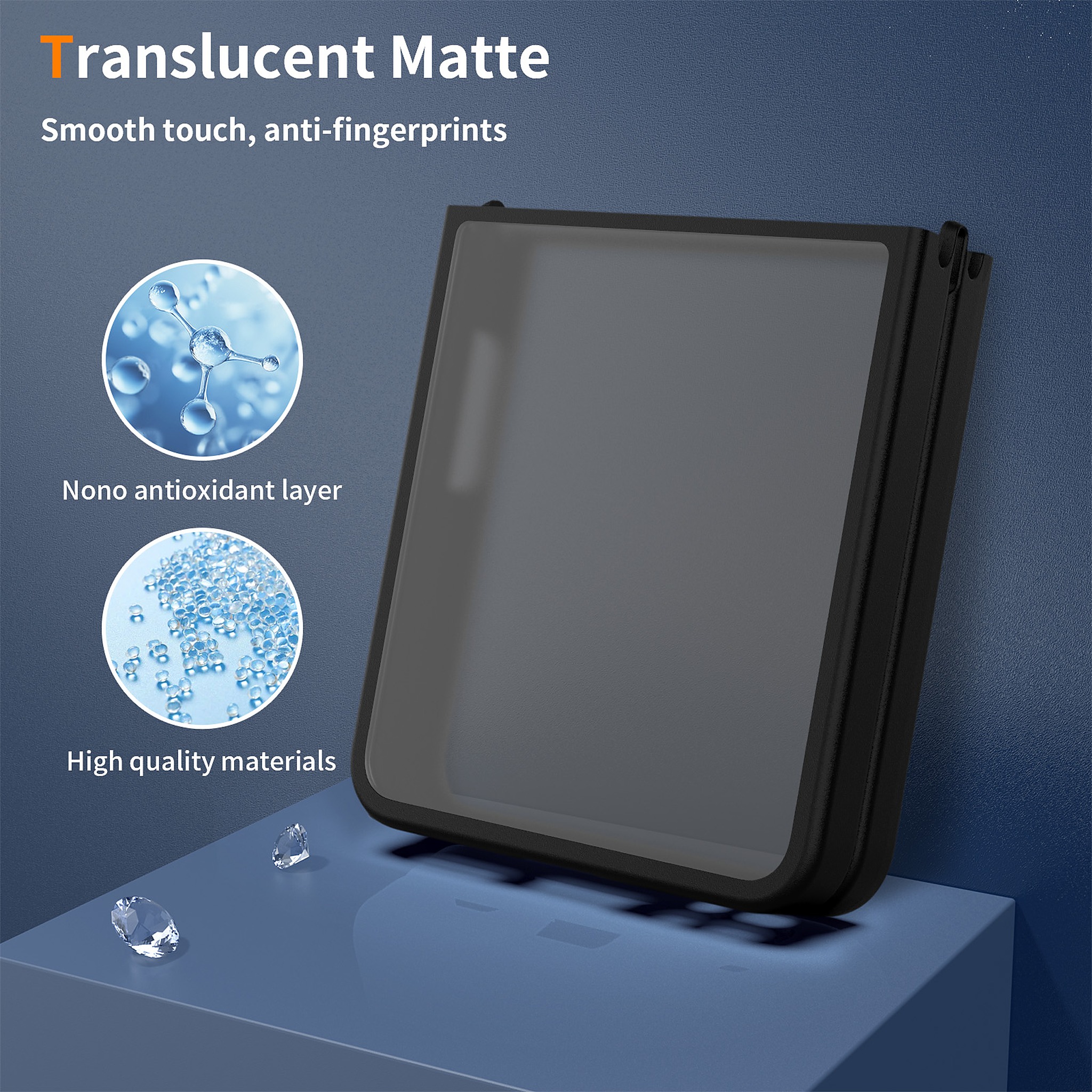 SendaFit Matte Skin-Feel Two-in-One Flip-Fold Case for Galaxy Z Flip 8 detail 36