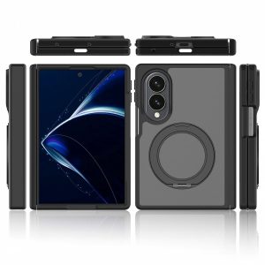 SendaFit Matte Skin-Feel 360° Stand Fold-Open with Side Cover Case for Galaxy Z Fold 8
