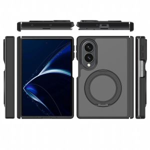 SendaFit Matte Skin-Feel 360° Stand Fold-Open No Front Frame Case for Galaxy Z Fold 8