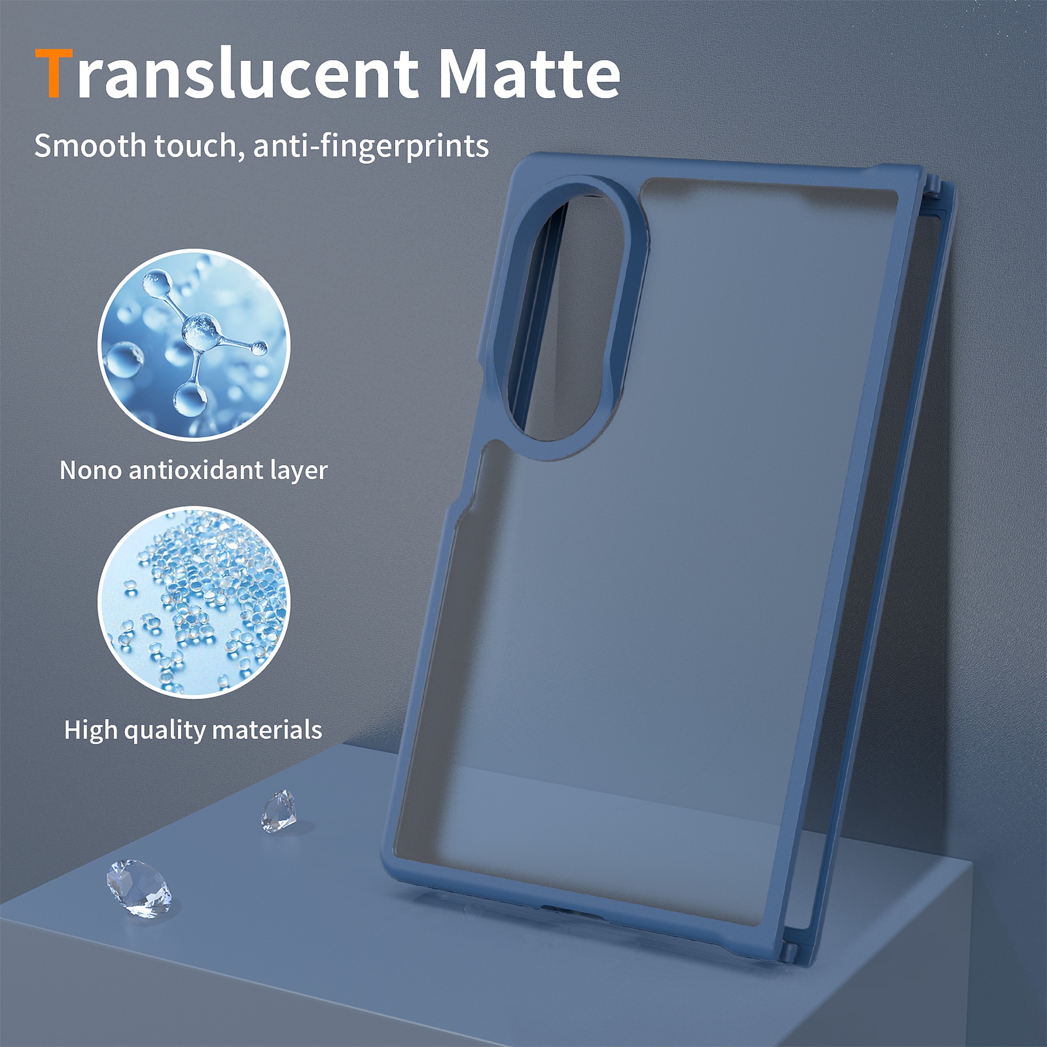 SendaFit Matte Skin-Feel Two-in-One Fold-Open Case for Galaxy Z Fold 8 detail 11