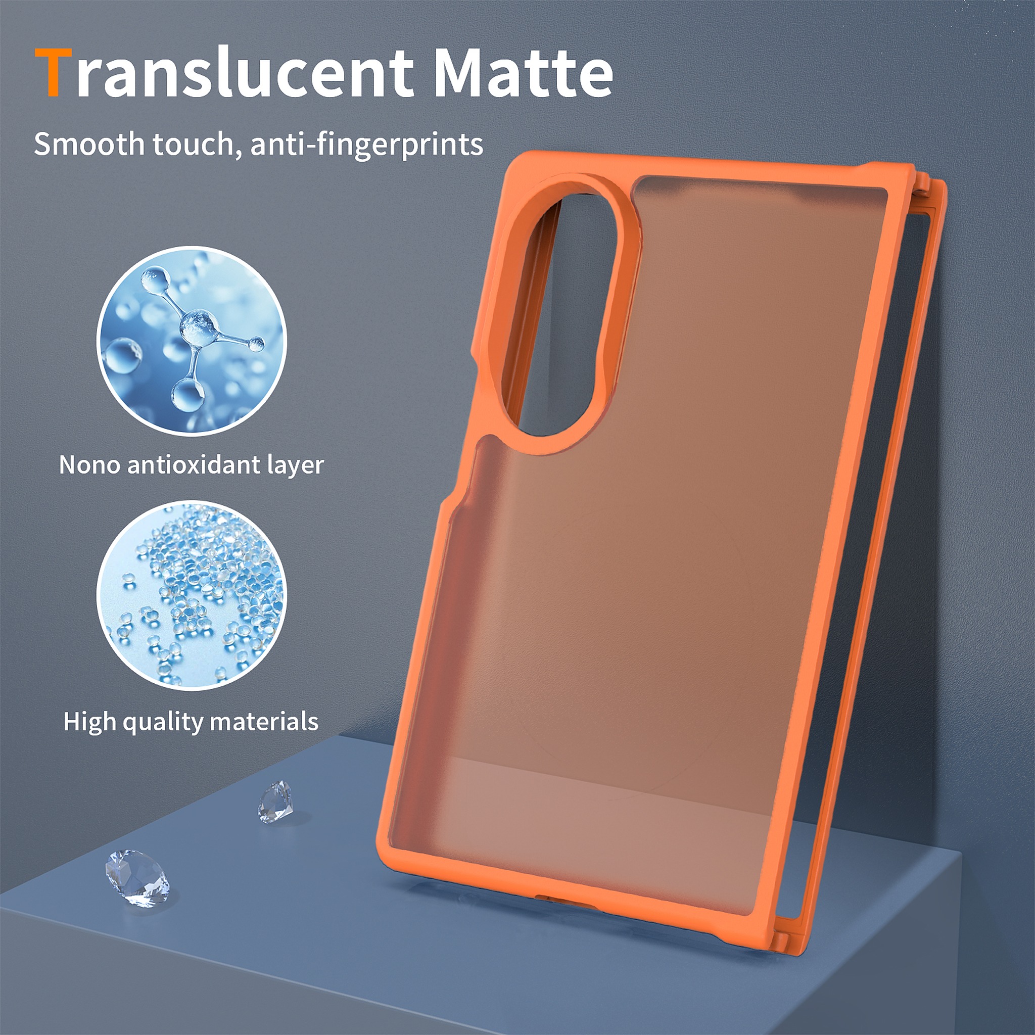 SendaFit Matte Skin-Feel Two-in-One Fold-Open Case for Galaxy Z Fold 8 detail 15