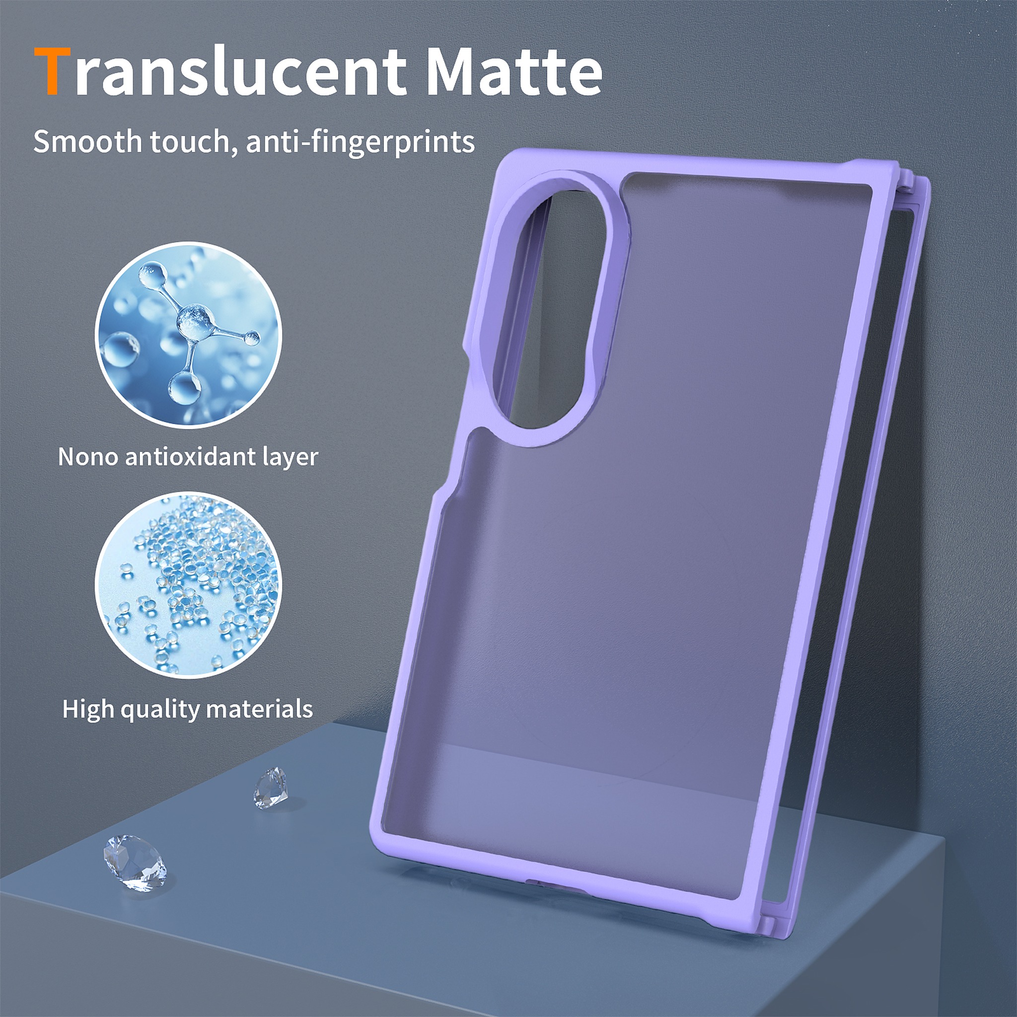 SendaFit Matte Skin-Feel Two-in-One Fold-Open Case for Galaxy Z Fold 8 detail 23