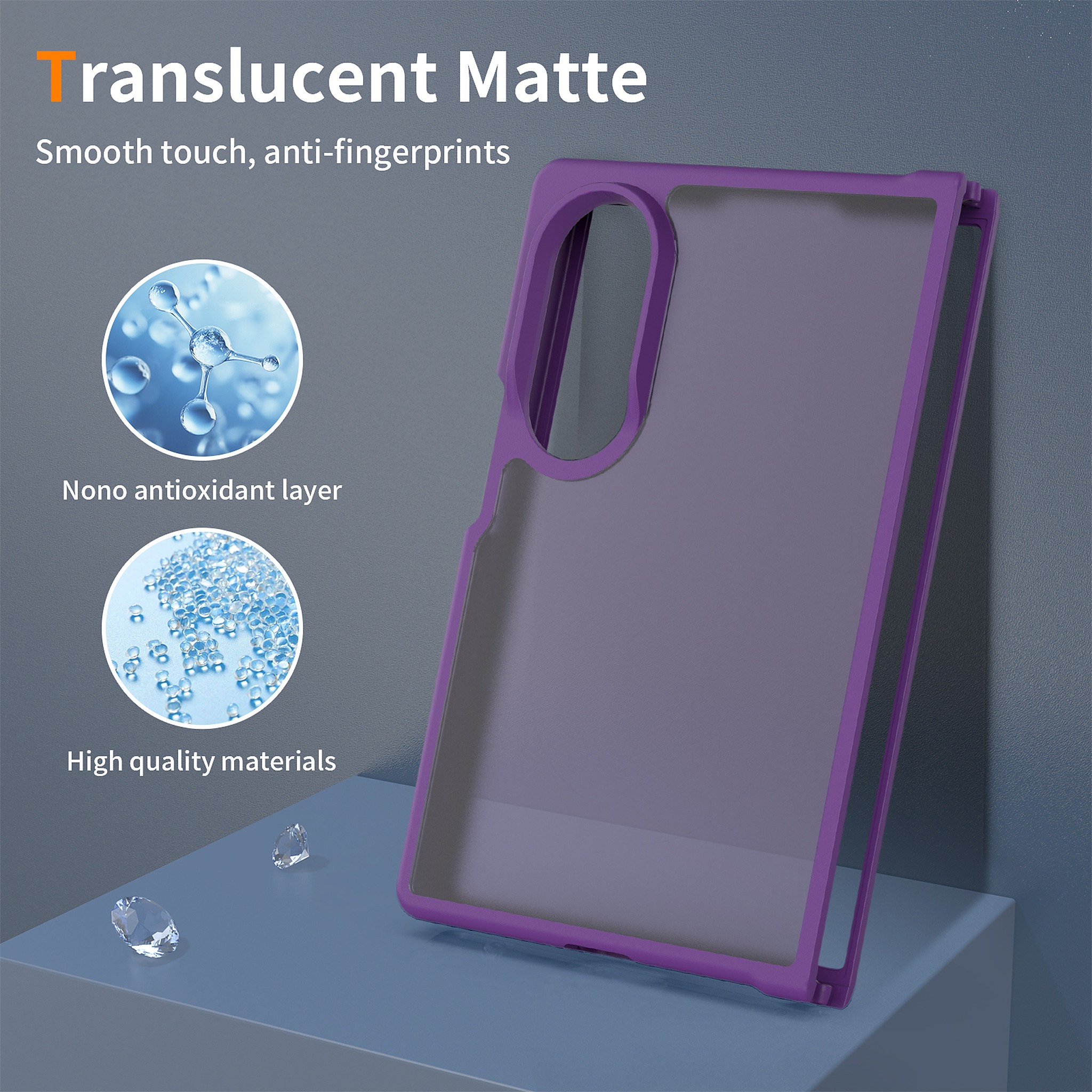 SendaFit Matte Skin-Feel Two-in-One Fold-Open Case for Galaxy Z Fold 8 detail 31