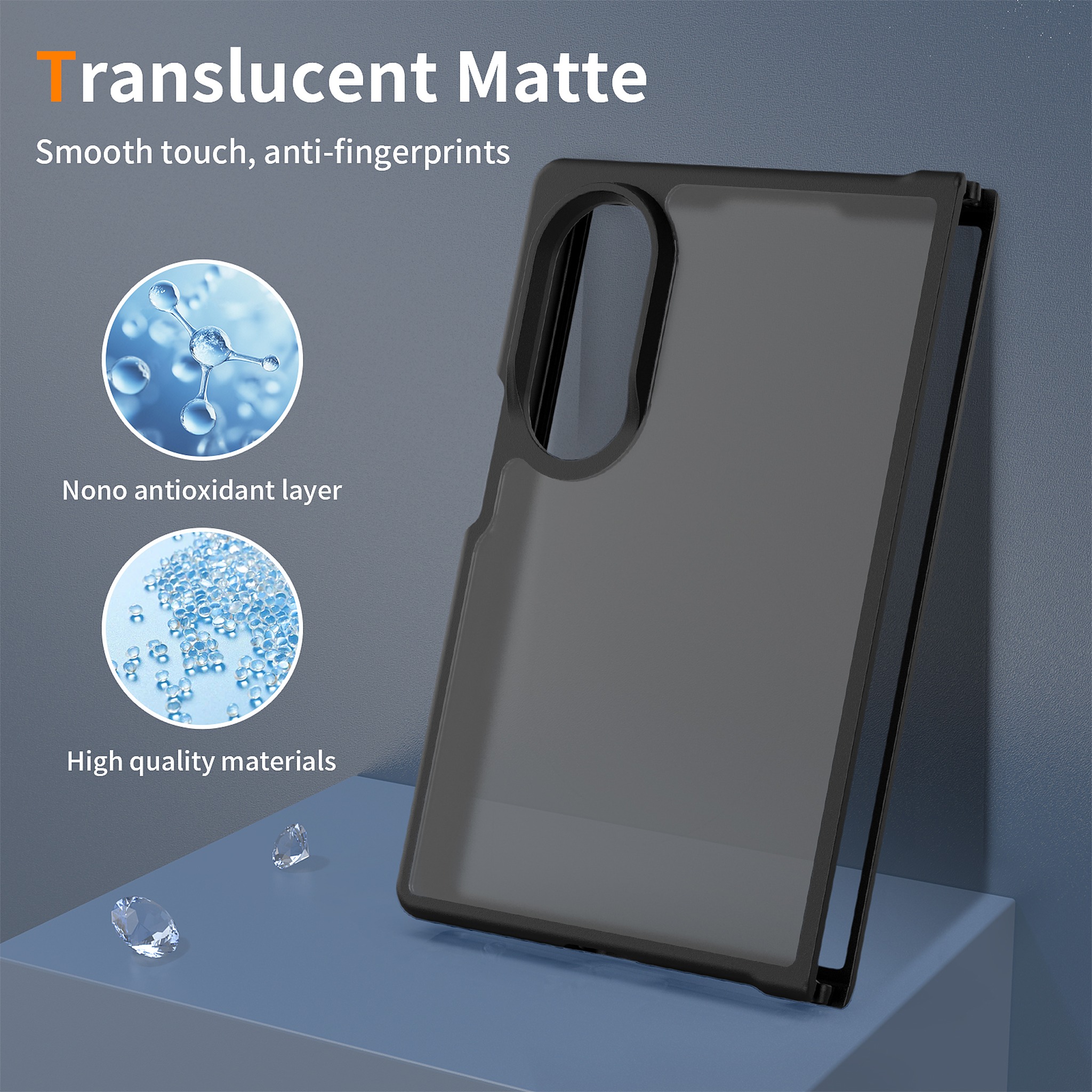 SendaFit Matte Skin-Feel Two-in-One Fold-Open Case for Galaxy Z Fold 8 detail 47