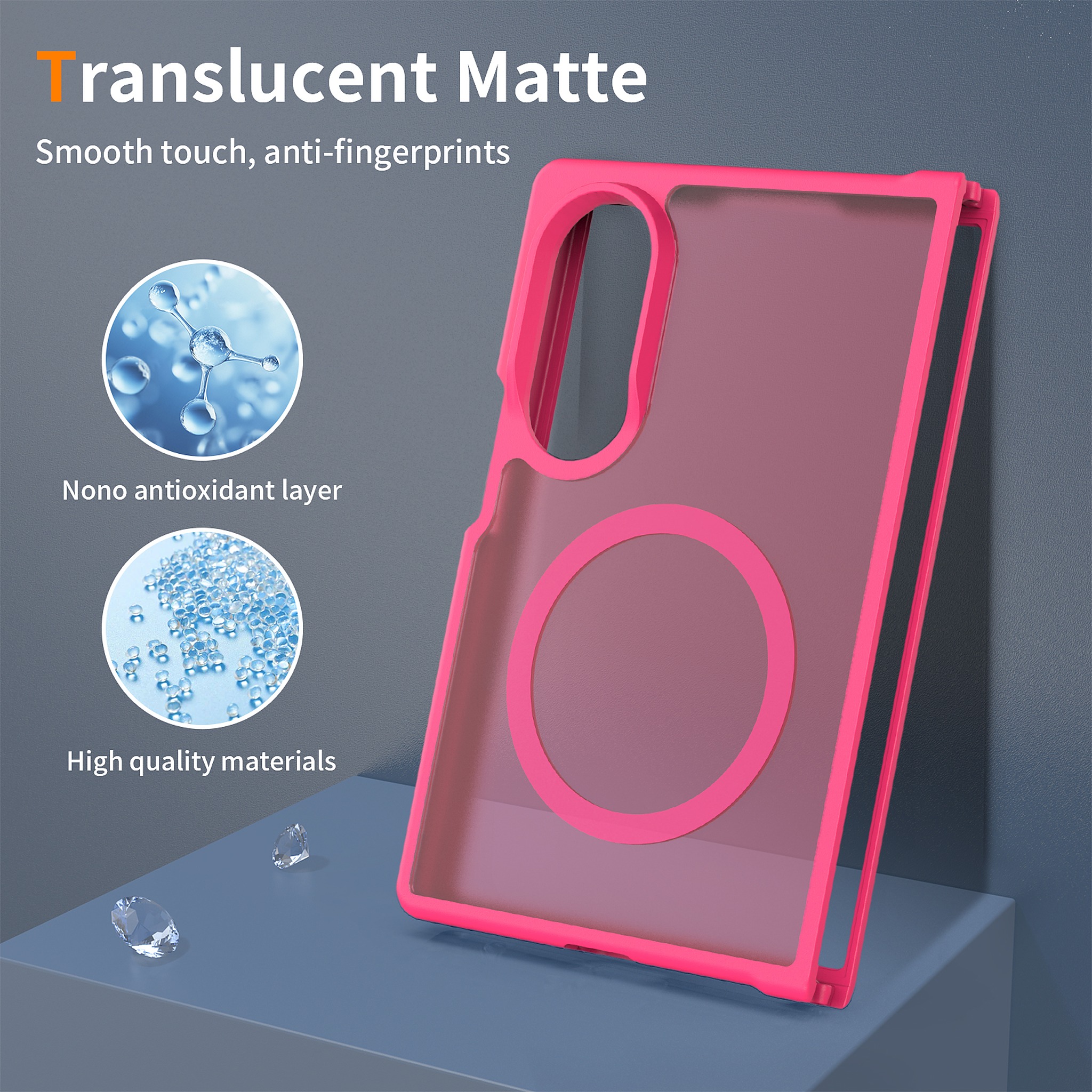SendaFit Matte Skin-Feel Two-in-One Fold-Open MagSafe Case for Galaxy Z Fold 8 detail 43