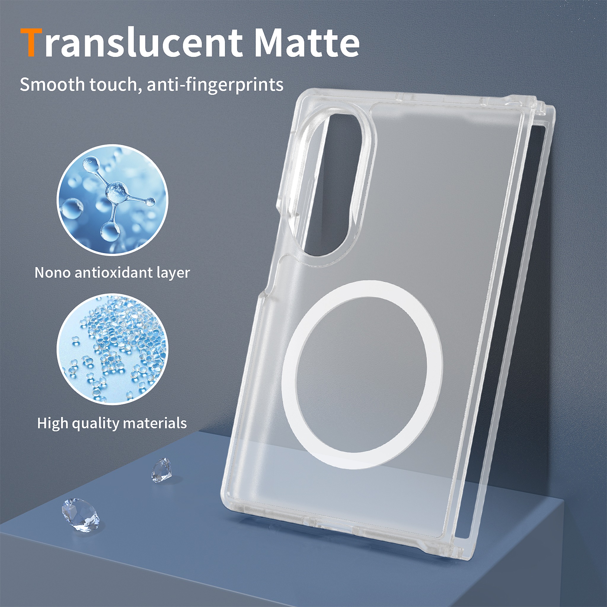 SendaFit Matte Skin-Feel Two-in-One Fold-Open MagSafe Case for Galaxy Z Fold 8 detail 48
