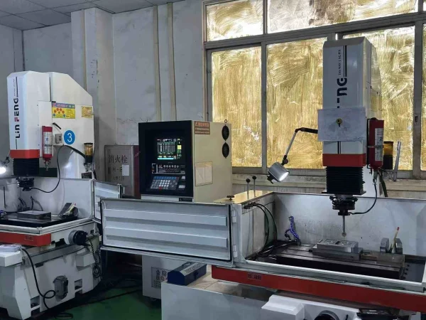 Tooling room with CNC equipment for mould making